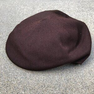 Vintage 90s MEGA HATS Newsboy Hat Men's One Size Brown Lightweight Gatsby Cap